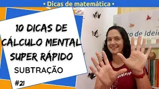 Cálculo Mental: Subtração | Aula de Matemática