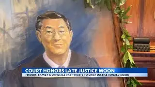 Hawaii Supreme Court honors late Chief Justice Ronald Moon after 28 years of service
