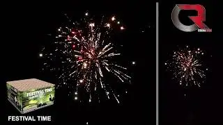 Festival Time - China Red - vuurwerk met inhoud
