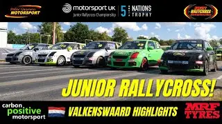 Motorsport UK Junior Rallycross returned to Valkenswaard | Swift Rallycross Highlights 2025