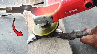 Forging Sharp Cleaver from the Waste Metal Plate | Butcher Tools | @crazyskills