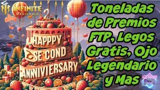 IMR Adelanto Segundo Aniversario, Muchos Premios, Mucho FTP, Nuevo Modo de Juego GVG, Legos Gratis
