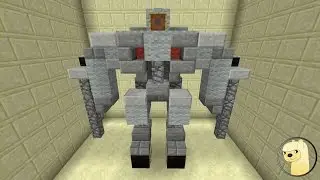 Minecraft - How To Build Transformers 2-3 Sideswipe Robot Mode!