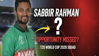 ​Is it Over for Sabbir Rahman? Bangladesh T20 World Cup 2026 Squad 