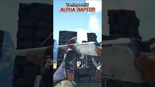 Challenge: TAME ALPHA RAPTOR #arksurvivalevolved