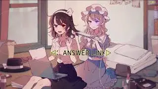 【東方Vocal】ANSWER LINK / My Collections of Vocal Stack No.104【中文字幕】【ENG Sub】【歌詞付き】