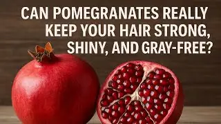 Dull Hair or Early Gray Strands? Pomegranates Might Be Your Answer