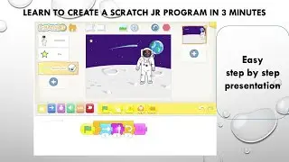 Scratch Program in 3 minutes - Moon landing