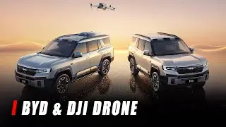 BYD Launches Roof-Mounted DJI Drone For Its Cars