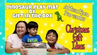 DINOSAUR PLAY MAT BY GIFT IN THE BOX || Attention Parents || Christmas Gift Ideas