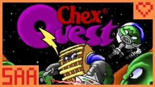 【Chex Quest - DOS Abandonware】 Squiggy's Abandonware Adventures (Free First Person Shooter DOS)
