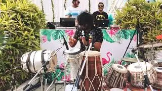 Bunny Percussionist Live | Dj with Percussion
