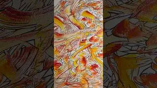 Making of &ldquo;The Last Dance&rdquo; an Abstract Expressionist Parametric Biomorphic Art Piece #abstractart