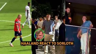 Haaland's Reaction to Sørloth After England Knocked Norway Out