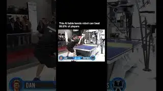 Unbeatable Table Tennis AI Robot?!