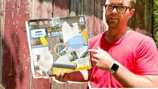 Chicken Guard Door Install
