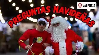 PREGUNTAS NAVIDEÑAS EN LA CALLE DE LA A-Z VESTIDO DE FLASH