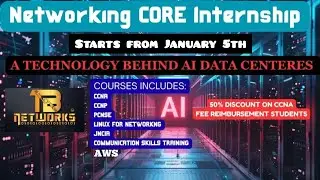 Networking Internship (CCNA, JNCIA and PCNSE) DEMO for Jan 5th Batch | #tungabadranetworks
