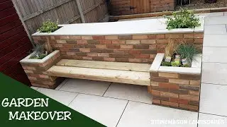 Full Garden Makeover Bar & Bench Before & After - My Other Job