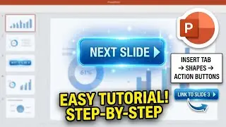 How to Add Action Buttons in Microsoft PowerPoint | Step-by-Step Tutorial