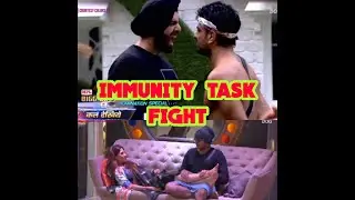 Bigg Boss 14 immunity task fight / 13 October 2020