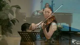 「朝に夕に」作詞：井澤豊　作曲：井澤美智子　アレンジ：砂川由紀　柴田直美　ヴァイオリン：砂川由紀姉　ピアノ：柴田直美姉　2025年8月17日大和カルバリーチャペル第三礼拝特別賛美
