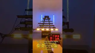 12 Gang wireless switch panel connected with running board light , more than 20 patterns