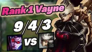 Vayne Vs Camille - Challenger Gameplay Rank 1 Vayne