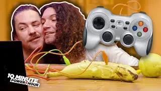 Playing Dark Souls with a banana