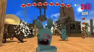 Rayman Raving Rabbids XBOX 360 ~ All Bunny Hunts My Way