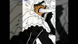 One Piece 837 spoil Luffy Vs Cracker Speed Paint