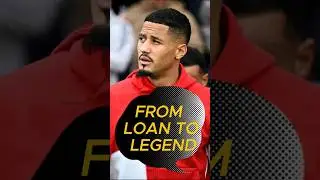 William Saliba: The Forgotten Wall Who Rose to Lead Arsenal 🔥⚽ #arsenal #football