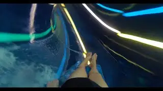 Hurricane Water Slide at AquaWorld Water Park, Budapest
