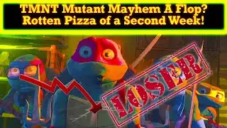 TMNT Mutant Mayhem Looks To Be A FLOP! Raised Theater Count! Less Tickets Purchased!