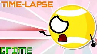 Time-lapse of animating grime episode 1