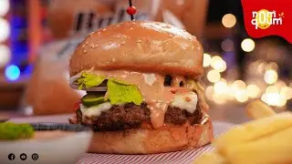 Juicy Beef Burgers With Secret Sauce 🍔| Nom Qoum The Food Channel