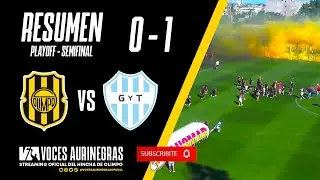 RESUMEN OLIMPO 0 - 1 GIMNASIA Y TIRO DE SALTA - SEMIFINAL - FEDERAL 2023.