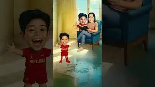 Ronaldo Kids Emotional Moment 💔 | Heart Touching Short Video | CR7 Family