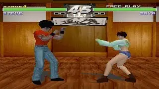 Kensei: Sacred Fist [PS1] - play as Steve Laettner