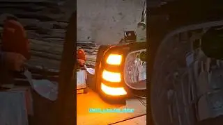 installing park light and indicator on maruthi 800 headlight #viral #modification #automobile #trips