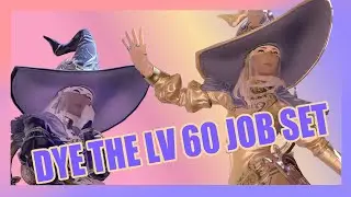 [FFXIV] How to Dye Your lv 60 Job Set - A Quick and to the point guide