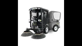 Onkruid verwijderen. Met de Empas MCP heetwaterunit met een Karcher MIC 130 werktuigdrager.
