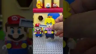 Lego Super Mario and Ghost Fighter Peach Ice Cream Mania 349.3 #toys #shorts #sweets