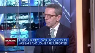 HSBC UK Bank CEO explains how UK arm of Silicon Valley Bank was bought for &pound;1