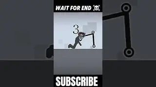 Stickman dismounting most dangerous stage ☠️#gaming #shorts