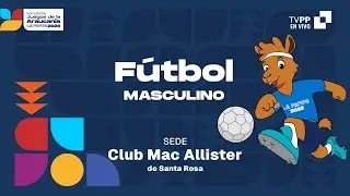⚽️F&uacute;tbol Masculino -Chubut 🆚 Araucan&iacute;a &ndash; Club Mac Allister  | Juegos de la Araucan&iacute;a 2025