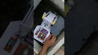 M89 | IOT Based a floating trash collection system #arduino #electronics #smartgreen PART 2