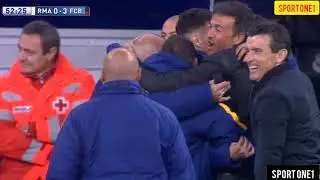 REAL MADRID 0-4 BARCHELONA RAFAEL BENITEZ VS LUIZ ENRIQUE
