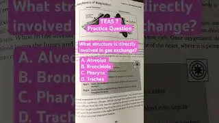 ATI TEAS Practice Question | TEAS 7 Science #nursingexam #atiteas #teastest #futurenurse