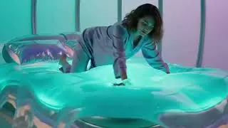 ASMR Slime Therapy: Squishy Bed Relaxation 😌